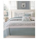 Madison Park Dawn 6-Piece Full/Queen Quilt Set Bedding