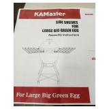 kamaster side shelves only for large big green egg