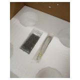 bezrat barware whisky glasses with stones and tongs not broken