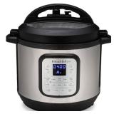 Instant Pot - 8 Quart Duo Crisp 11-in-1 Electric Pressure Cooker with Air Fryer - Stainless Steel/Silver