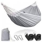 anyone Hammock only cotton grey single
