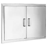 shzond BBQ stainless steel doors 31inxwx24inh