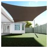 6x6ft brown awning shade