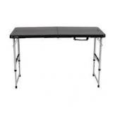 folding table 4ft black
