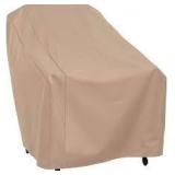 large patio armless chair cover brown 1only extra thick water resistant