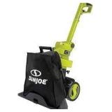 sunjoe 3in1 indoor outdoor electric vacuum blower mulcher