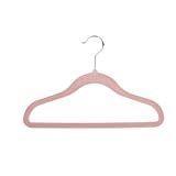 Honey Can Do Kids Velvet Touch Suit Hangers, Pink, Pack Of 20