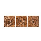 Oleander 3pc Wall Panel Set