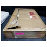 Kate and Laurel Celia Round Metal Foldable Tray Accent Table