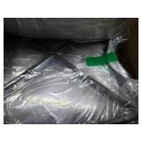 COSIEST Outdoor 3 Piece Bistro Set Rocking Chairs w Warm Gray Cushions- Retail:$288.49