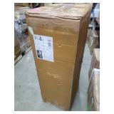 Amrah Home Montague Tan Leather Tufted Bench, 127x56x43cm