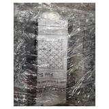 Metal Fire Screen, Clover Design, 40.75x29.5 Inches