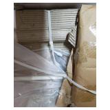 Antique White Maverick Rustic Queen Metal Bed- Retail: $440.00