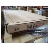 Antique White Maverick Rustic Queen Metal Bed- Retail: $440.00