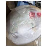 Boraam Melrose 29" Swivel Bar Stool, Cream Wire-Brush