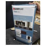 ClosetMaid 2-Cube Organizer, Dark Cherry