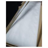 Emily Queen Upholstered Vinyl Headboard White - Modway