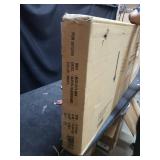 Emily Queen Upholstered Vinyl Headboard White - Modway