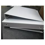 Cardinal Economy 3 Ring Binders, 1.5" Rings, White (Set Of 3)