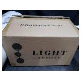 Light Society Zeno Globe 2-Light Wall Sconce