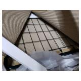 Graco Solano 4-in-1 Convertible Crib and Changer with Drawer, Pebble Gray- Retail:$378.99