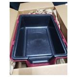 Petmate Barnhome III Plastic Dog House, Red/Black, X-Small, 26.50"L x 18"W x 16.50"H