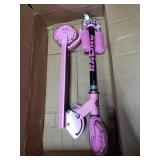 Pink Racing Scooter