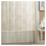 Sonoma Goods For Life Heavy Weight PEVA Shower Curtain Liner, White