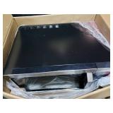 Toshiba EM131A5C-SS Microwave Oven with Smart Sensor, Easy Clean Interior, ECO Mode and Sound On/Off, 1.2 Cu.ft, Stainless Steel