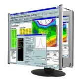Kantek, KTKMAG22WL, Fresnel Wide-screen Monitor Magnifier Lens, 1 Each, Aluminum