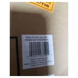 18x24" Studio Gallery Frame Natural Woodgrain