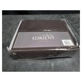 3 PC TWIN SHEET SET MICROFIBER SOLID CHOCOLATE -SERIES 1400-