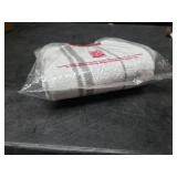 Threshold 28x16 Inch Dish Towel, Gray And White Stripes