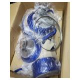 Ecolution CL Allure 12PC Cookware Set, Shiny Blue