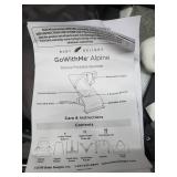 Baby Delight Go With Me Alpine - Deluxe Portable Bouncer in Charcoal Tweed - For Use 0-6 Months or up to 20lbs