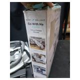 Baby Delight Go With Me Alpine - Deluxe Portable Bouncer in Charcoal Tweed - For Use 0-6 Months or up to 20lbs