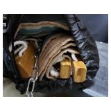 Ohuhu Double Hammock Blue & White Striped