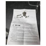 Inflatable Pool With Air Pump, Light Blue