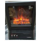 Lasko Ultra Ceramic Electric Fireplace Space Heater