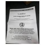 Lasko Ultra Ceramic Electric Fireplace Space Heater