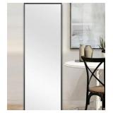 Neutypechic Wall Mounted Mirror Black 63x24" Box Size