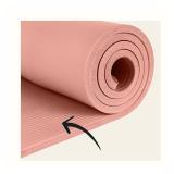 Solana 72"x24"x.5" Yoga Mat With Handle, Pink