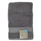 Charisma Solid Bath Hand Face Towel Set Gunmetal Grey 6 pc. 100% Hygrocotton