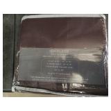 3 PC TWIN SHEET SET MICROFIBER SOLID CHOCOLATE -SERIES 1400-