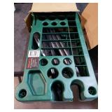 Stalwart Compact Garden Tool Wall Storage Rack