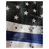 MightySins American Grunge Thin Blue Line Truck Decal Tailgate Wrap HD Graphics Professional Grade 3M Material