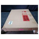 22x31 - Gold- Kate and Laurel Laverty Framed Hexagon Wall Mirror- Retail:$79.98