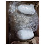 Epare Wine Glasses, Insulated Stemless Tumbler Set of 2 (13oz, 390ml)