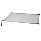 Cooling Elevated Pet Bed, Extra Large (60 x 37 x 9 Inches), Grey