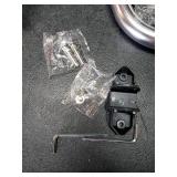 Double Shower Curtain Rod Curved 45-72" Chrome Aluminum